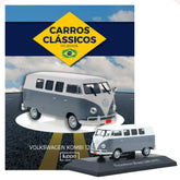 Carros Clássicos do Brasil: Volkswagen Kombi 1200 (1957) - Escala 1:43 - Edição 11