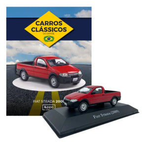 Coleção Carros Clássicos do Brasil: Fiat Strada (2009) - Escala 1:43 - Edição 29