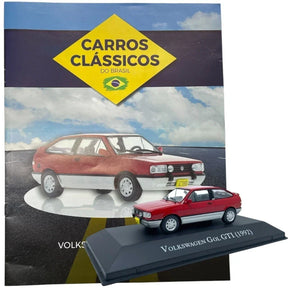 Carros Clássicos do Brasil: Volkswagen Gol GTI (1992) - Escala 1:43 - Edição 09