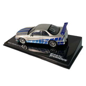 Coleção Velozes e Furiosos: Nissan Skyline GT-R (R34) - Escala 1:43 - Edição 02
