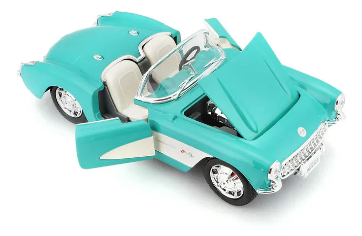 Corvette 1957 em Escala 1:24