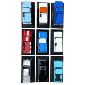 Combo Pick Ups Luppa com 09 Miniaturas em Escala 1:43