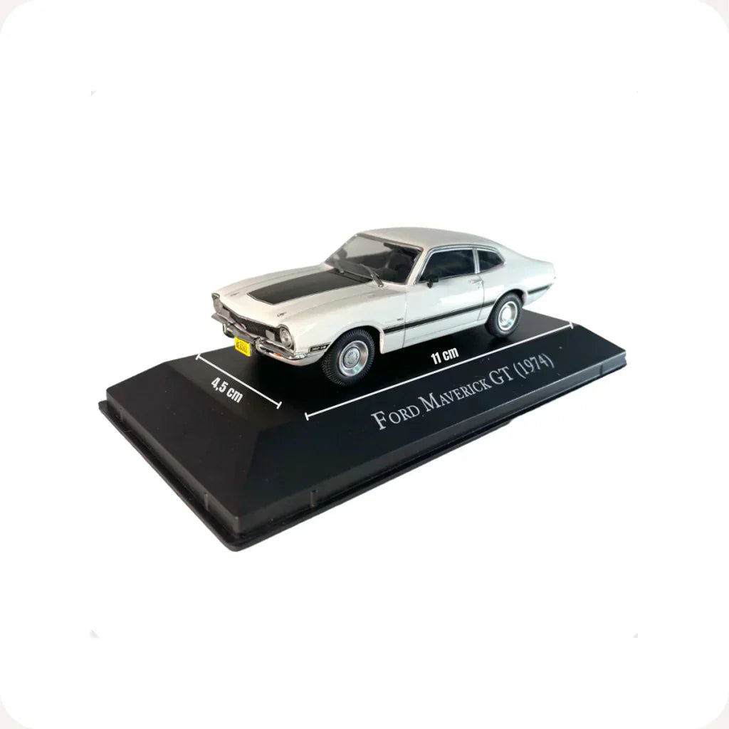 Carros Clássicos do Brasil: Ford Maverick GT (1974) - Escala 1:43 - Edição 07