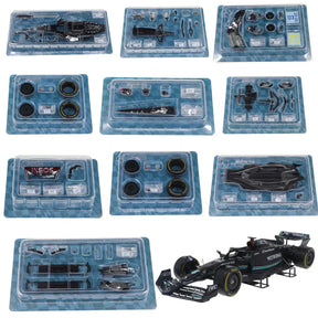 Automodelismo - Miniatura Mercedes-AMG Petronas F1 Team para Montar - Escala 1:18