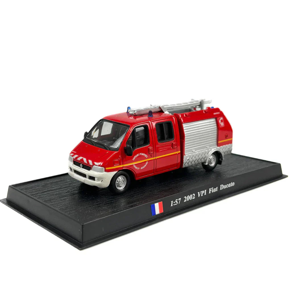 Caminhões de Bombeiros: VPI Fiat Ducato (2002) - Escala 1:57 - Edição 19