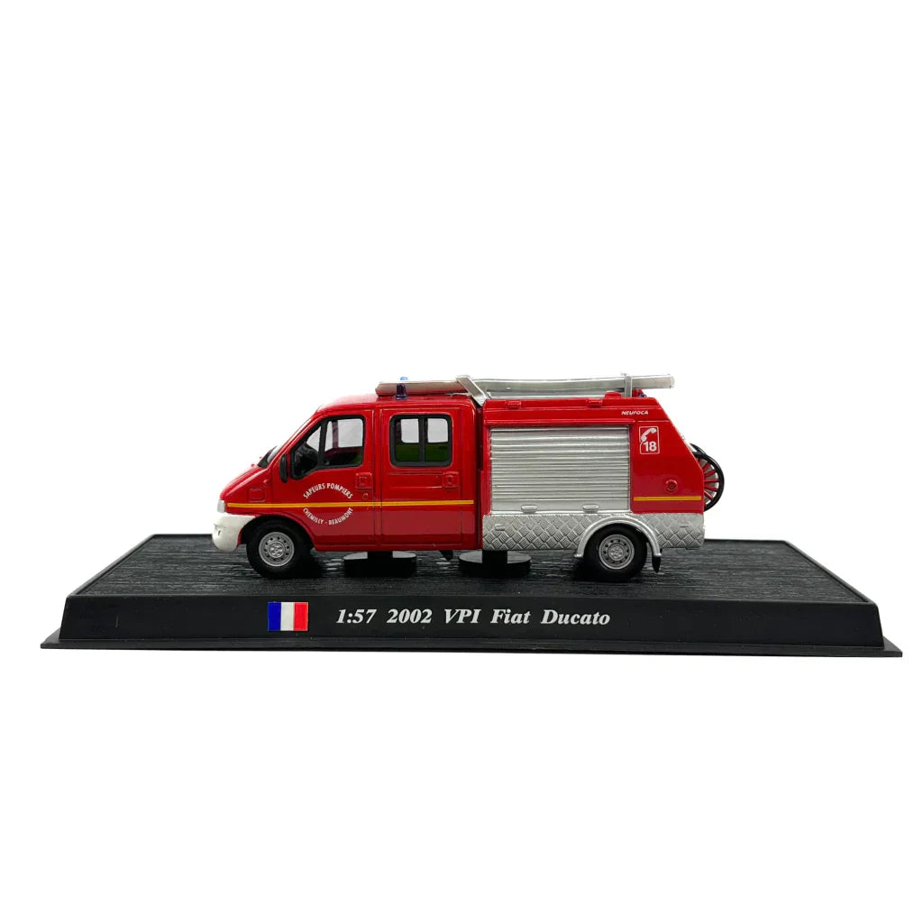 Caminhões de Bombeiros: VPI Fiat Ducato (2002) - Escala 1:57 - Edição 19