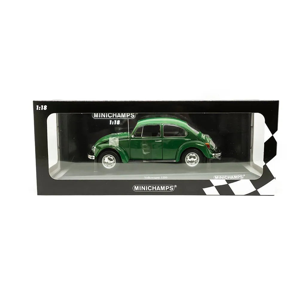 Miniatura Minichamps - Volkswagen Fusca Beetle 1200 (1983) - 1/18 - Verde